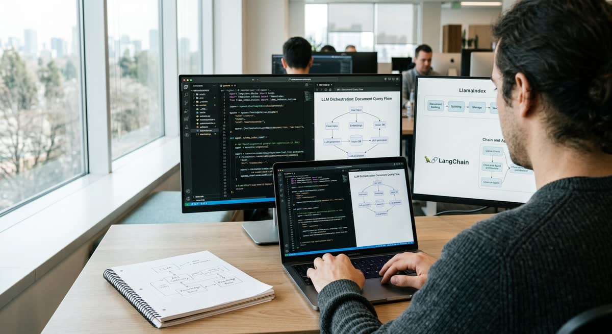 LangChain vs LlamaIndex : comment les développeurs choisissent un framework pour les applications LLM