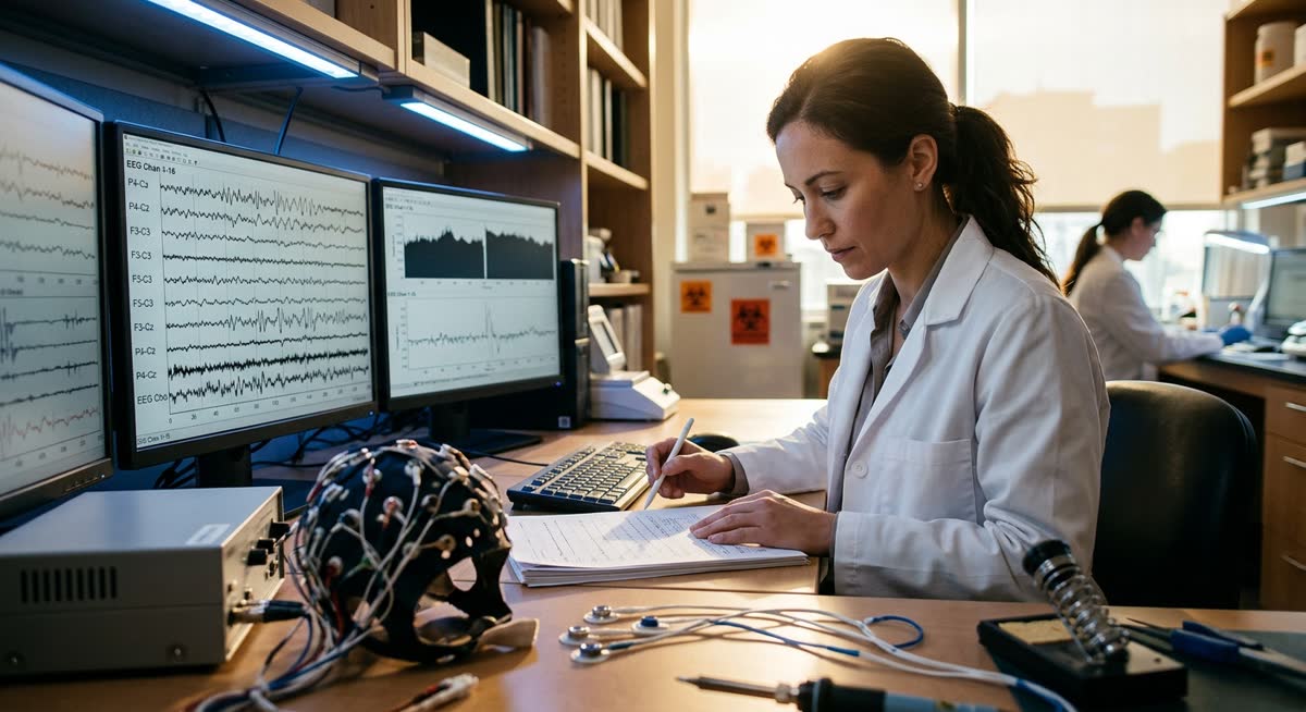 La red neuronal STST-JEPA aprendió a determinar la edad biológica a partir del EEG