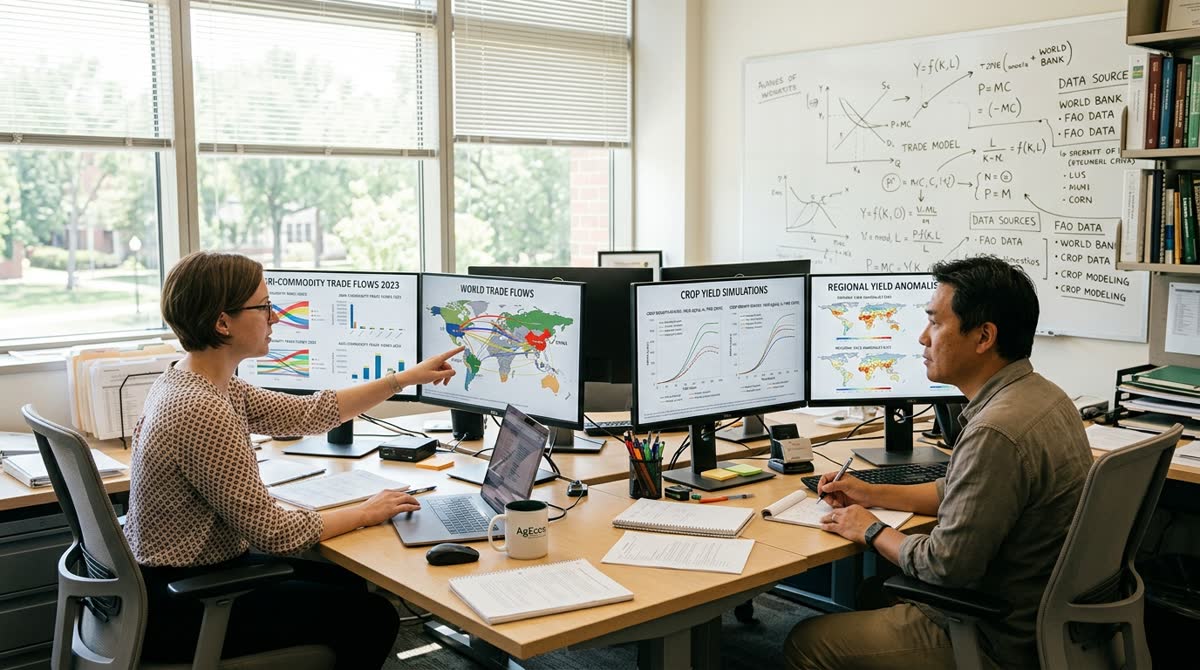New AI tool combines GTAP and APSIM to assess shocks in agricultural supply chains