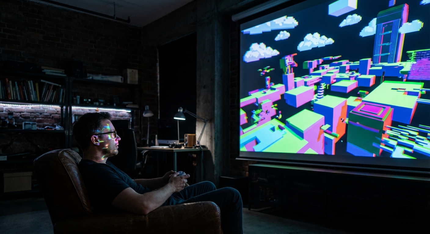 Project Genie от Google: теперь каждый может собрать свой Mario 64 (но очень плохо)