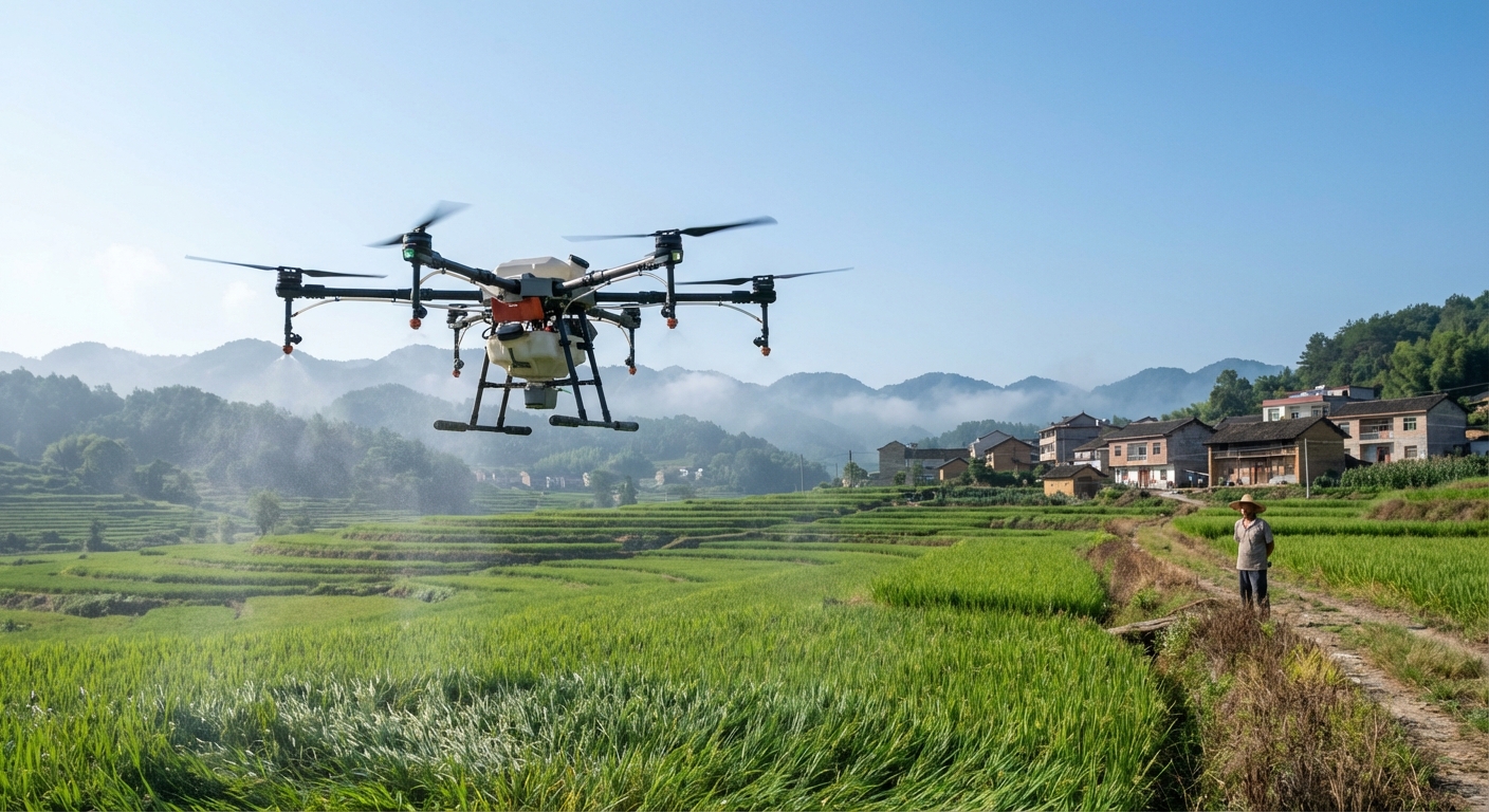 La economía de baja altitud en la agricultura de China muestra crecimiento