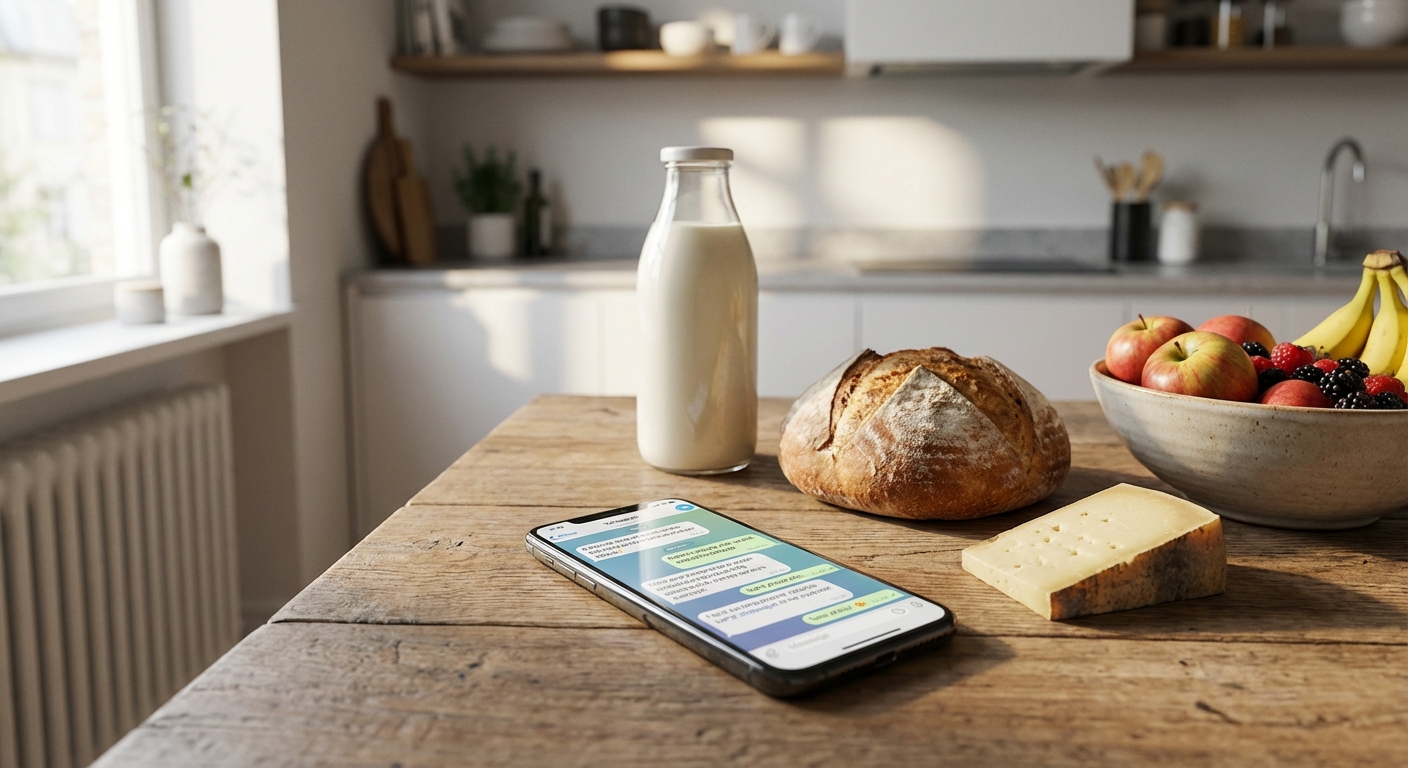 Telegram-бот собирает продуктовую корзину во ВкусВилл по одной фразе