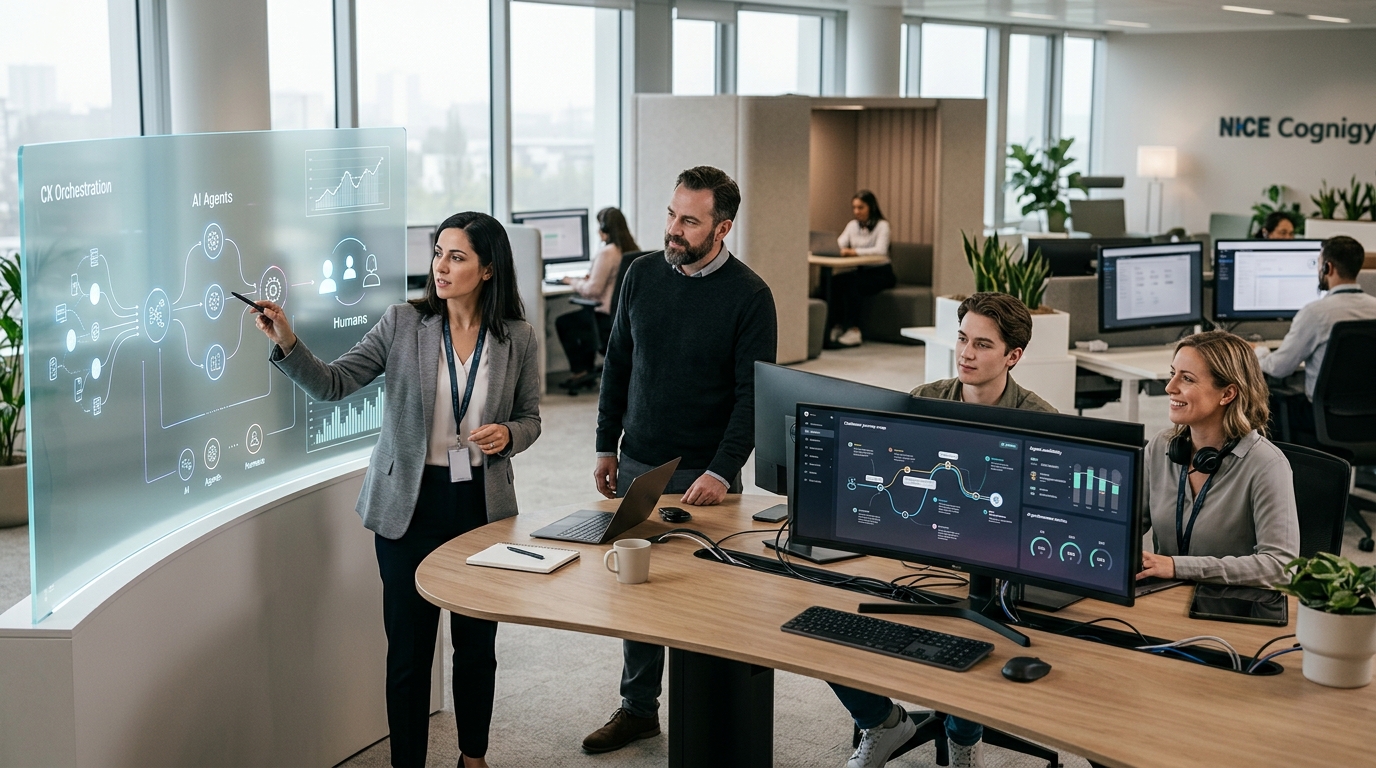 NiCE Cognigy mostró cómo los agentes de AI y las personas gestionarán juntos el servicio al cliente