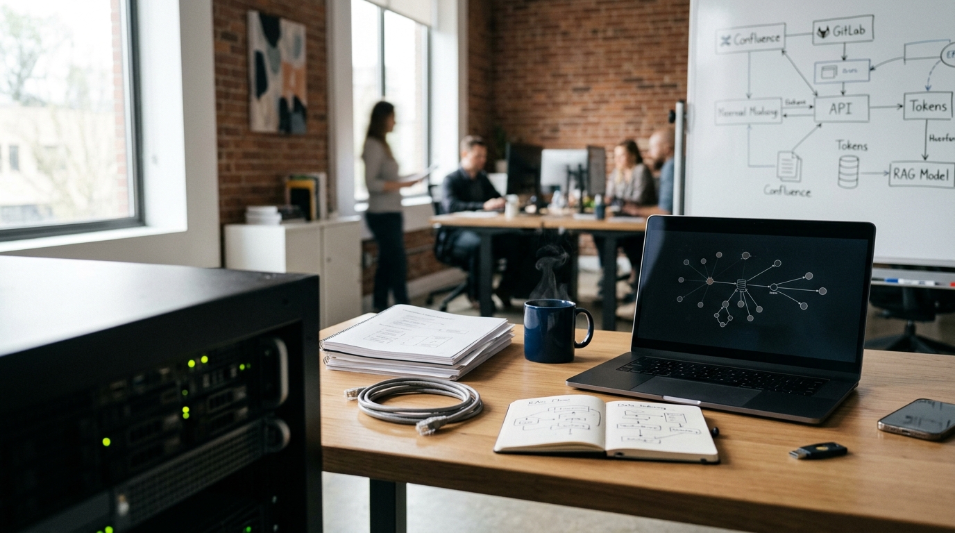 Runity showed how it is building an enterprise RAG assistant for Confluence and GitLab